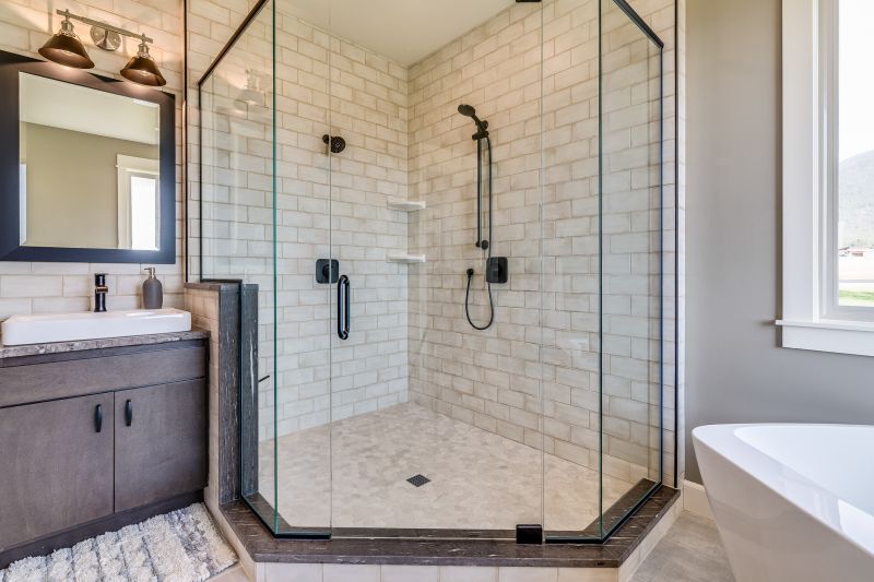 Modern Frameless Glass Shower